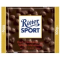 Ritter Sport ciocolata amaruie cu alune intregi 100g
